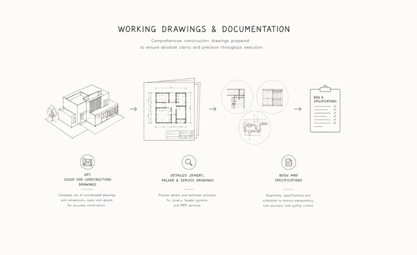 Working Drawings & Documentation
